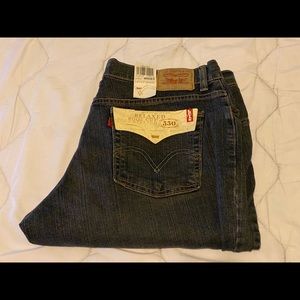 Levi's 550 Relaxed Boot Cut Jeans 18 Short NWT